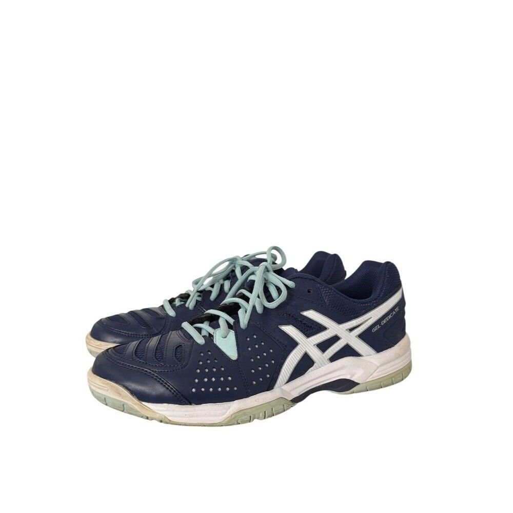 ASICS Women's Navy GEL-Dedicate 4 Tennis Sneakers
